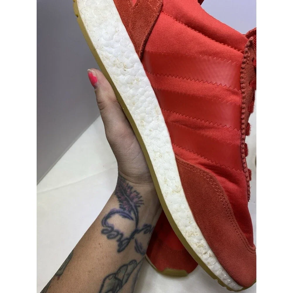 ADIDAS Men’s Size 10.5 Pre owned I-5923 RED D97346 Sneaker